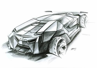 Illustration for article titled Lamborghini Akonian: Concept Photos